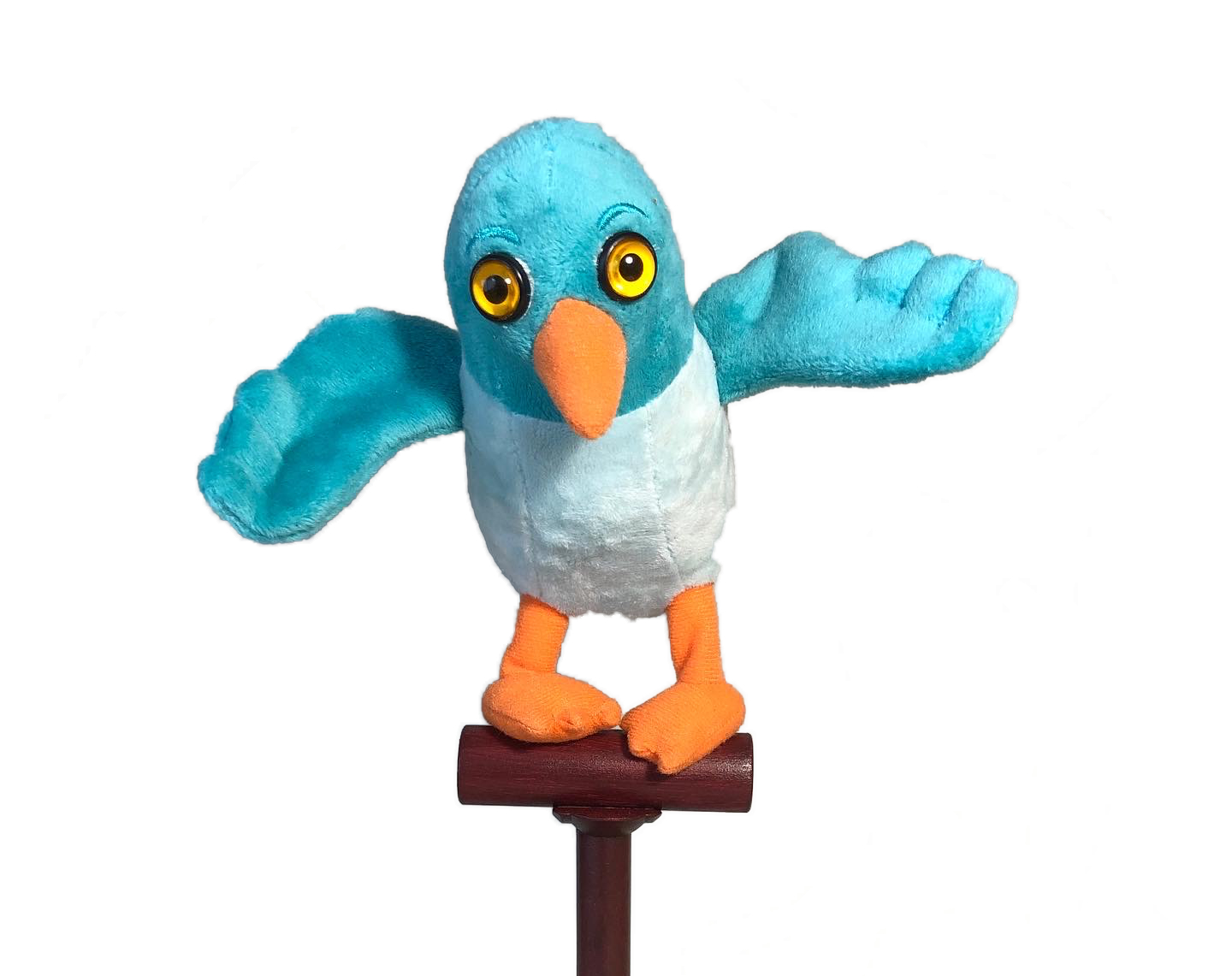 blauwe vogel uitgeknipt v1